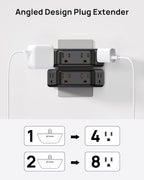 TROND Outlet Extender Surge Protector 2 Pack - Image 4