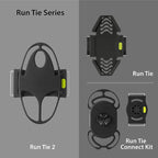 BONE Run Tie 2, Running Phone Holder, Skin-Friendly Silicone Sport Armband - Image 8