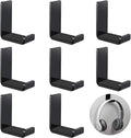 Weewooday 8 Pcs Headphone Hanger Headphone Holder Wall Hook Desk Bulk Adhesive by Weewooday