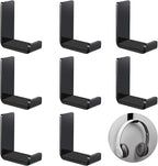Weewooday 8 Pcs Headphone Hanger Headphone Holder Wall Hook Desk Bulk Adhesive by Weewooday