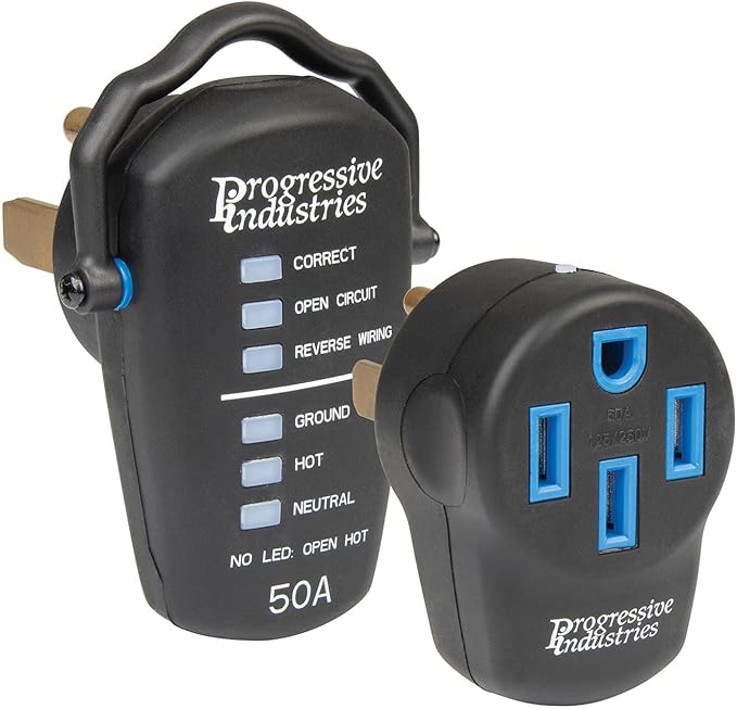 Progressive Industries 50 Amp Portable Surge Protector Kit by ProgressiveIndustries
