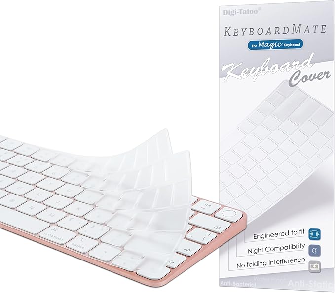 Keyboard Cover for New M4 iMac Magic Keyboard by Digi-Tatoo