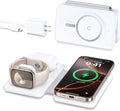 Magnetic Wireless Charger for iPhone: 3 in 1 Travel Charging Station for Apple by Knildwirlesscharger