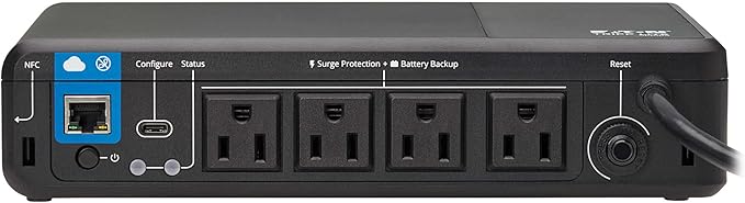 Tripp Lite Cloud-Connected 600VA UPS Battery Backup and Surge Protector - Image 3