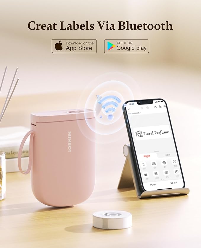 NIIMBOT Label Maker Bluetooth Mini Label Printer D11 2024 Version, Portable - Image 6