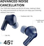 TOZO NC3 Hybrid Active Noise Cancelling Wireless Earbuds - Image 3