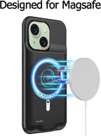 Battery Case for iPhone 15, Upgraded 10000mAh Portable Protective Charging Case - Image 5