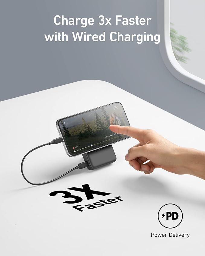 Anker 633 Magnetic Battery, 000mAh Foldable Wireless Portable Charger, 20W - Image 6