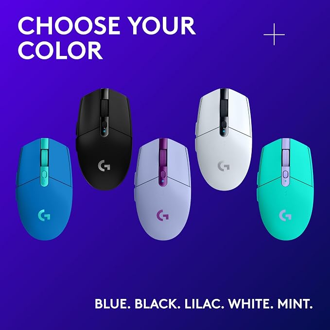 Logitech G305 LIGHTSPEED Wireless Gaming Mouse, Hero 12K Sensor, 000 DPI - Image 8