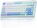 AULA F75 75% Wireless Mechanical Keyboard, Hot Swappable Creamy Keyboard by AULA