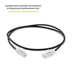 TRUECABLE Cat6 Component Rated Patch Cable, Unshielded, 28AWG Solid Copper - Image 5