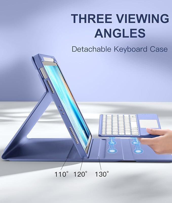 Compatible with iPad Air 11 Inch & Air 5th/ Air 4th Generation Case with - Image 4