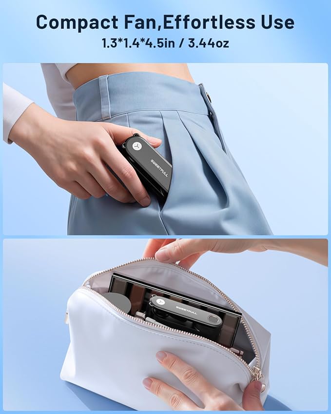 SWEETFULL Portable Handheld Mini Fan - Image 4