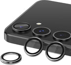for Samsung Galaxy S24 FE Camera Lens Protector, Individual Metal Ring Tempered - Image 2