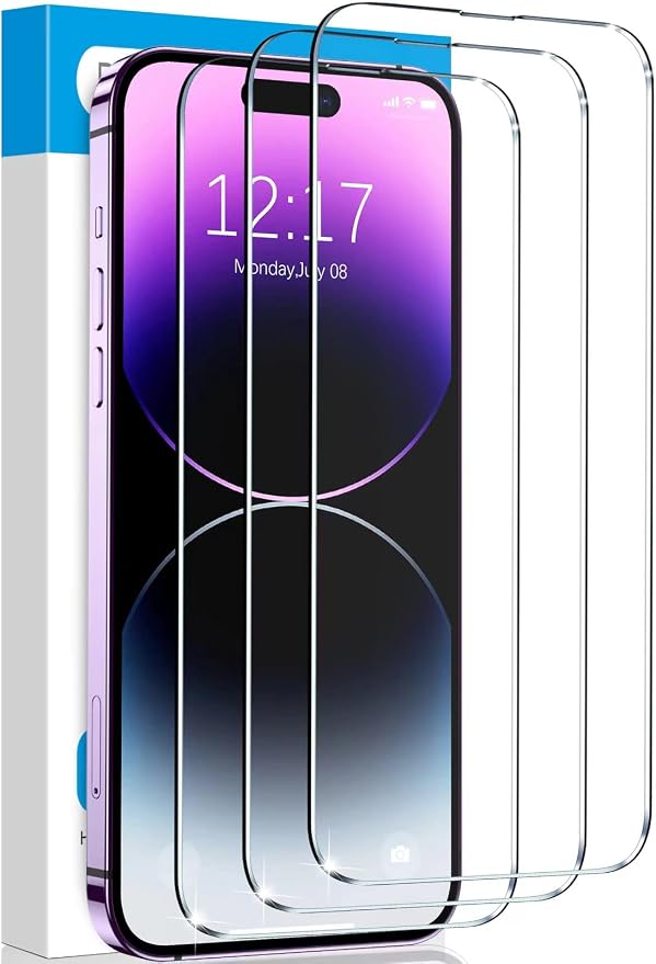 Fotbor for iPhone 13 Pro Max Screen Protector, iPhone 14 Plus Screen Protector by Fotbor