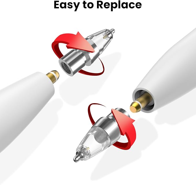 Delidigi 4 Packs Replacement Tips Compatible - Image 7