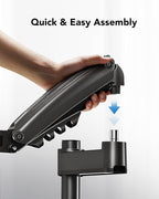 HUANUO Single Monitor Arm, Adjustable Desk Mount - Image 7