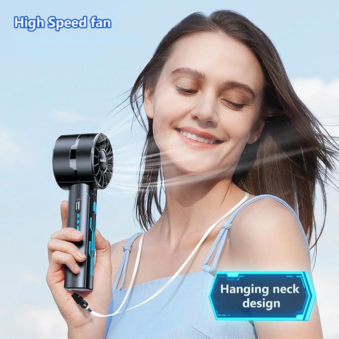 2pcs Portable Handheld Turbo Fan - Image 6