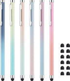 LINFANC Stylus Pens for Touch Screens, Linfanc 6 Pack Stylus Pens for iPad High by LINFANC