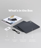 EIP Bluetooth Keyboard Case for iPad Pro 11 inch 2024, Patented Stylus Shortcuts - Image 6