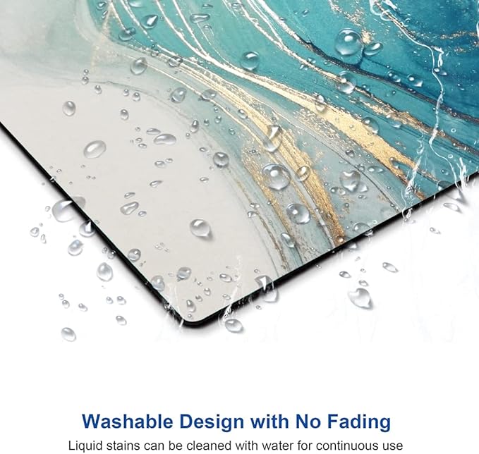 Mouse Pad, Marble Mouse Pad, Square Premium-Textured Mouse Mat Waterproof - Image 5