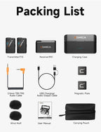 COMICA BooMax Wireless Lavalier Microphone System, 32-Bit Float Mic - Image 7