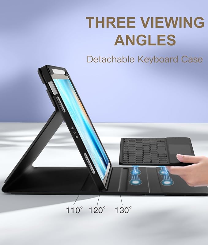 Compatible with iPad Air 11 Inch & Air 5th/ Air 4th Generation Case with - Image 4