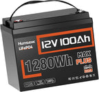 100Ah LiFePO4 Battery 12V Deep Cycle by HumsiENK