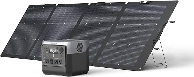 EF ECOFLOW Solar Generator River 2 Pro 768Wh LiFePO4 Battery by EFECOFLOW