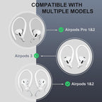 2 Pairs AirPods Ear Hooks for AirPods Pro 2, AirPods Pro, AirPods 4, 2 & 1 - Image 6