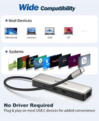 USB C Hub 2.5G Ethernet, WAVLINK 10Gbps USB C 3.2 Hub - Image 7