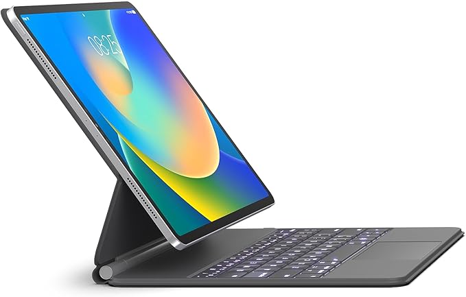 Keyboard Case for iPad Air 13 and iPad Pro 12.9 inch 6th / 5th / 4th / 3rd by runelk
