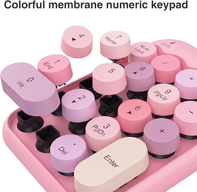 Lomiluskr Cute Wireless Number Keypad - Image 8