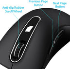 memzuoix 2.4G Wireless Mouse, 1400 DPI Computer Mouse - Image 3