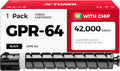 GPR-64 GPR64 Black Toner Cartridge 1-Pack by JCTONER