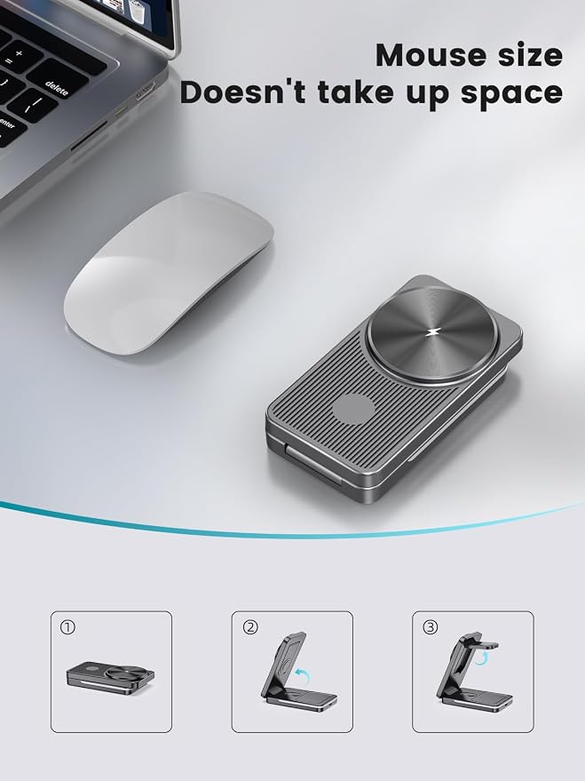 3 in 1 Magnetic Wireless Charger - Image 4
