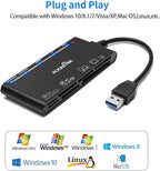 USB3.0 Multi-Card Reader, SD/TF/CF/Micro SD/XD/MS 7 in 1 Fast 5Gbps Memory Card - Image 5