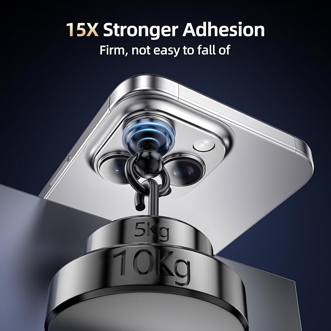 Compatible with iPhone 15 Pro/16 Pro Camera Lens Protector, Tempered Glass Full - Image 5