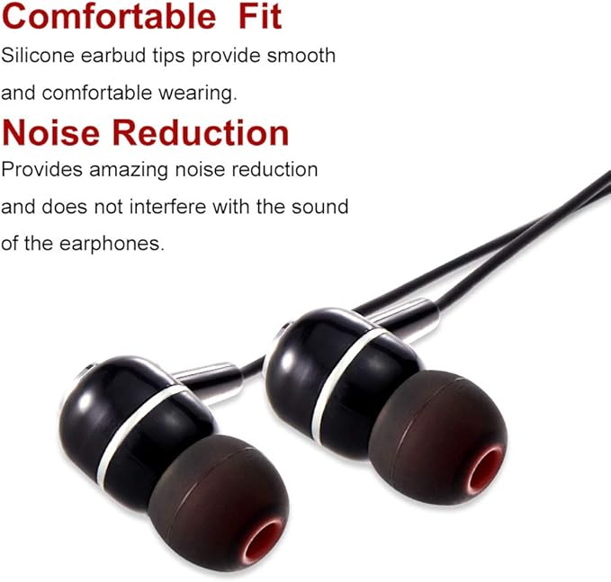 Earbud Tips Soft Silicone Earbuds Replacement Tips Fit - Image 5