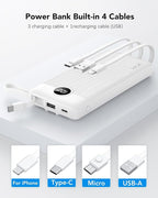 VRURC Portable Charger Power Bank, 10000mAh Travel Essentials Battery Pack - Image 2
