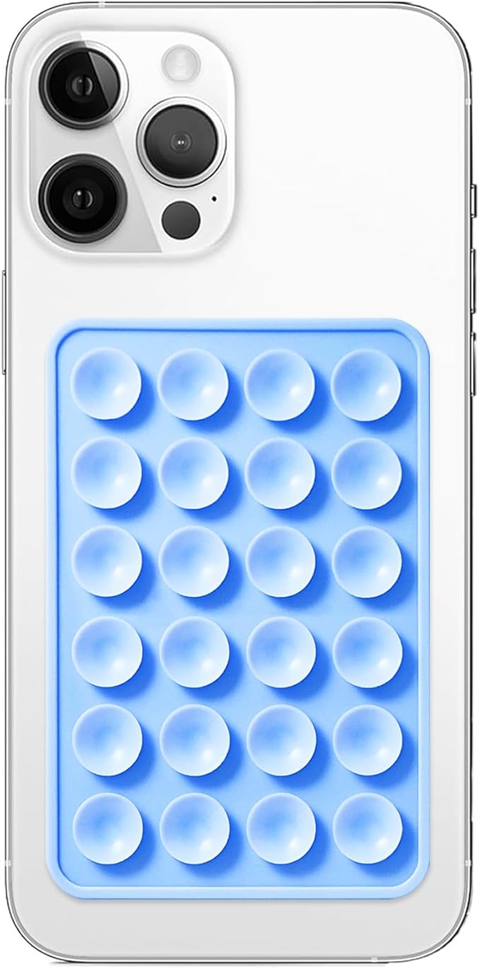 Silicone Suction Phone Case Mount, Non Slip Sticky Phone Grip by Galundge