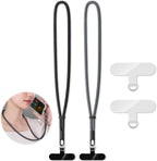 2 Pack Phone Lanyard, 2×Phone Neck Strap, 4×Tether Tabs, Universal Cell Phone by KITANIS