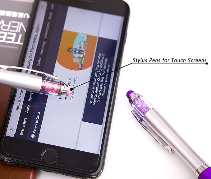 Stylus Pens 2-in-1 Ballpoint Pen 1.0mm Medium Point Pens - Image 3