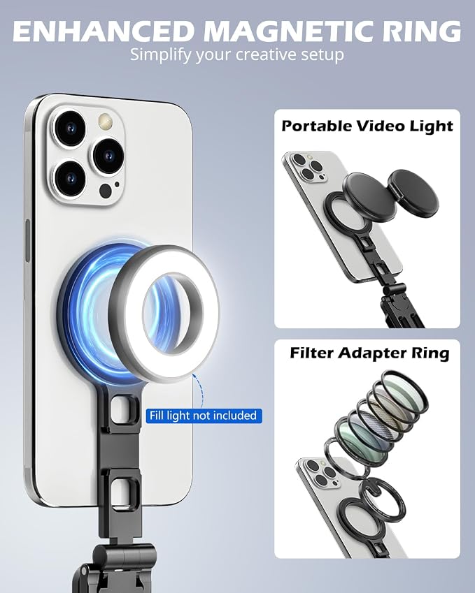UBeesize 2-in-1 Magnetic Phone Tripod - Image 4