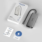 WAVLINK USB C Docking Station Dual Monitor, USB-C Hub Laptop Triple Display - Image 9