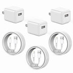 iPhone Charger, 3 Pack 10ft iPhone Charger Data Sync Transfer Lightning Cable by TrimDish