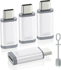 MoKo Lightning to USB C Adapter 4 Pack by MoKo