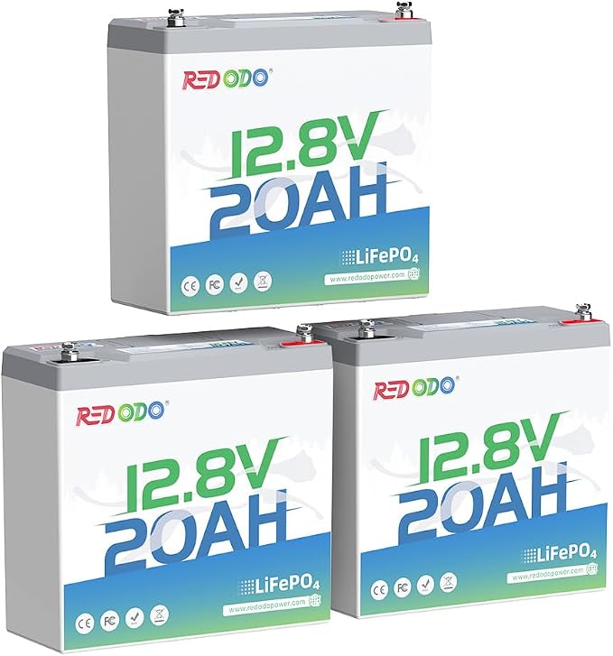Redodo 12V 20Ah LiFePO4 Battery by PrimeDayRedodoSaveup55