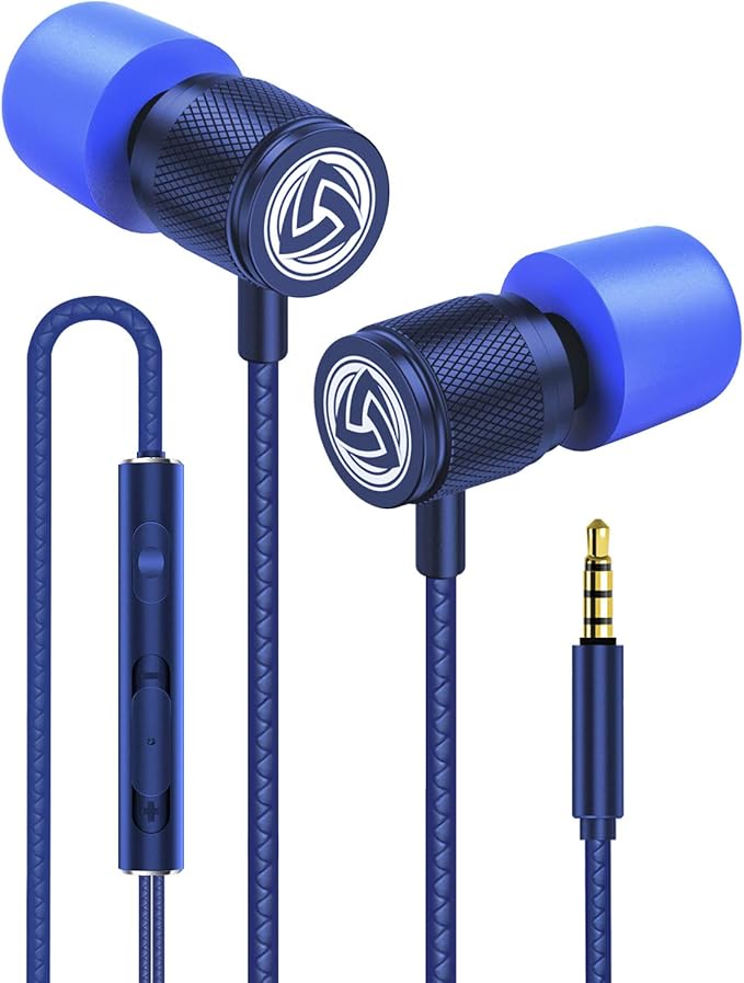 LUDOS Ultra Wired Earbuds in-Ear Headphones, 5 Years Warranty, Earphones by Ludos