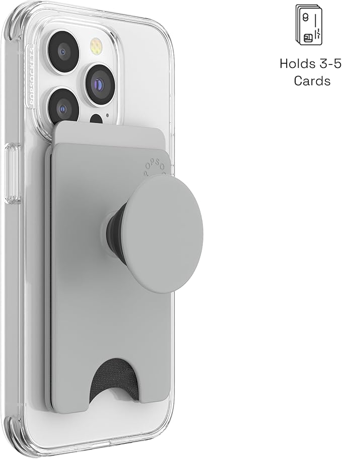 PopSockets Phone Wallet with Expanding Kickstand, Phone Card Holder - Image 4